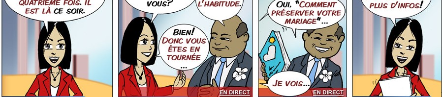 Lahna's Breaking News - episode 5 Tips from a professional - French - LanguageComics.com