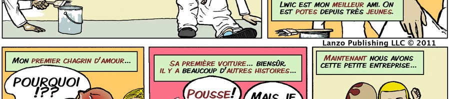 Season 1 episode 1 Lwic and I - French - LanguageComics.com