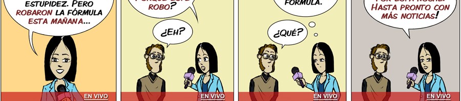Lahna's Breaking News 13 Stupidity - Spanish - LanguageComics.com