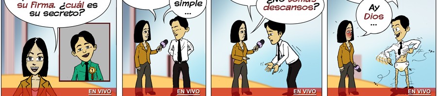 Employee of the month - Spanish - Languagecomics.com